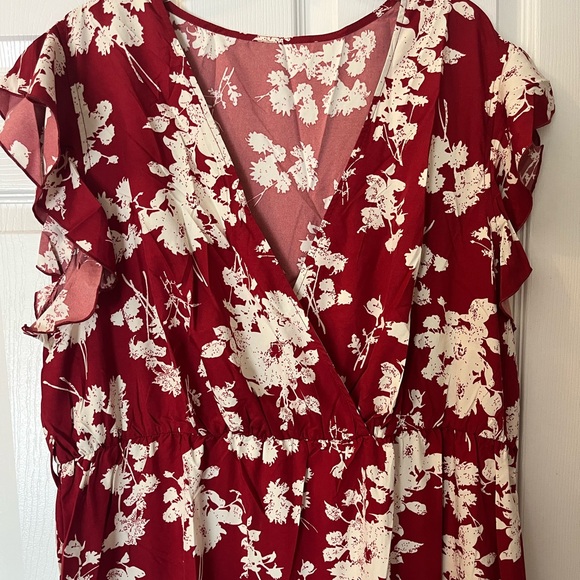 Women' Plus Size Elegant Beach  Long Floral Print Summer Maxi Sundress 12W - 18W - Picture 6 of 9